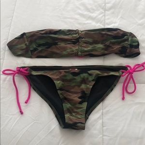 Camo Bandeau bikini
